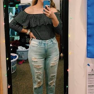 Off the shoulder top